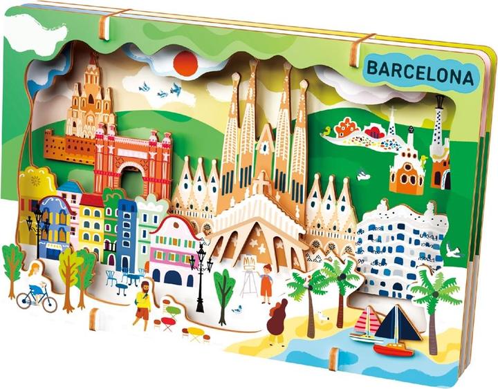 Actual product image Avenir 3D Städte-Bastelset Barcelona