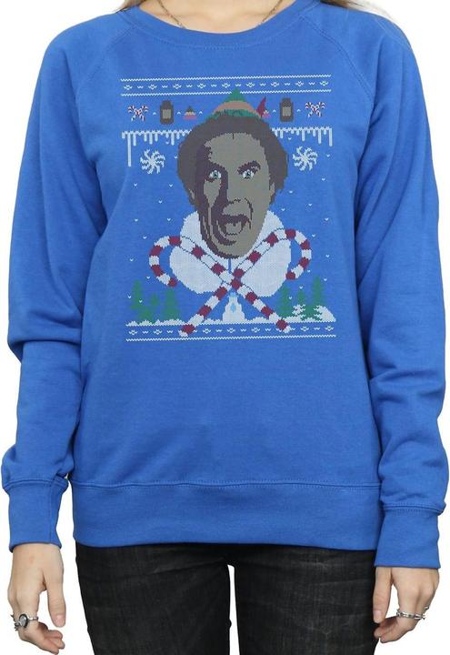 Elf Christmas Fair Isle Sweatshirt (XL)