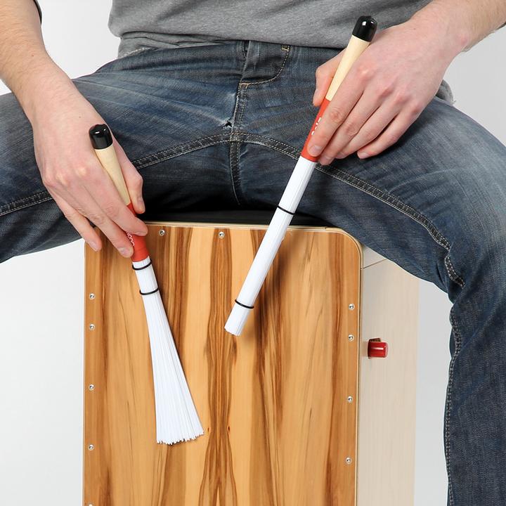 Immagine prodotto Sela SE035 Spazzola per cajon con 180 fibre di nylon (Cajon)