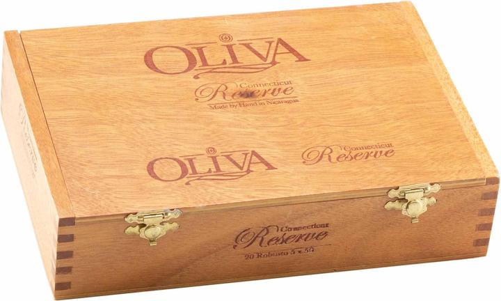Actual product image Oliva Connecticut Reserve Robusto 5x50 (Parejo)