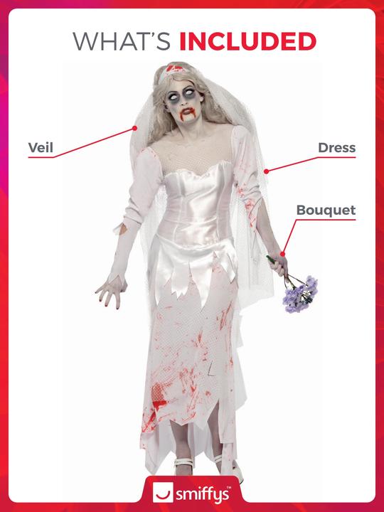 Actual product image Smiffys Untote Braut (S)