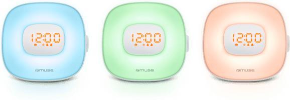 Actual product image Muse ML-198CR Light Clock Radio (FM, PLL)