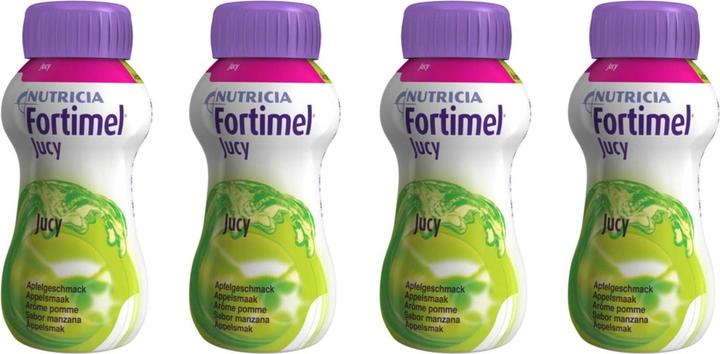 Image du produit Nutricia Fortimel Jucy Pomme, 4 x 200 ml (4 pièce(s), Liquide, 1004 g)