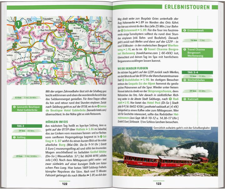 Produktbild Reiseführer Salzburg, Salzkammergut, Salzburger Land (Deutsch, Matthias Gruber, Anita Ericson, Siegfried Hetz, 2024)