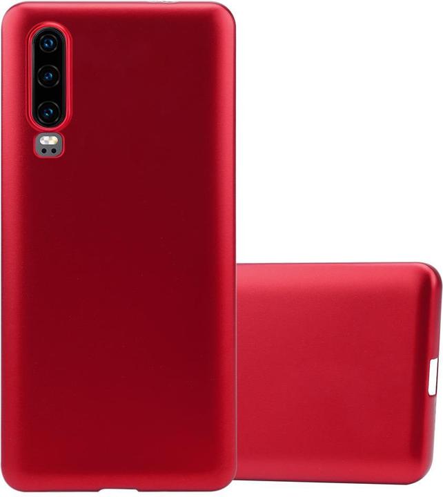 Actual product image Cadorabo Bumper TPU Matt Metallic (Huawei P30)