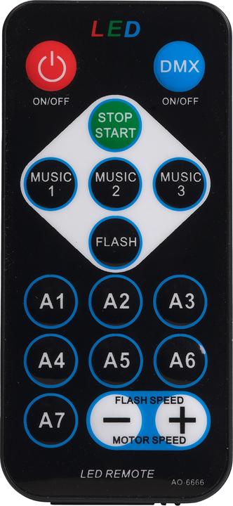 Actual product image Denver LED disco ball LDB-319