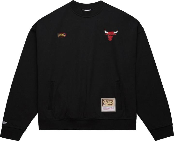 Mitchell & Ness Fleece Pullover Chicago Bulls - S (S)