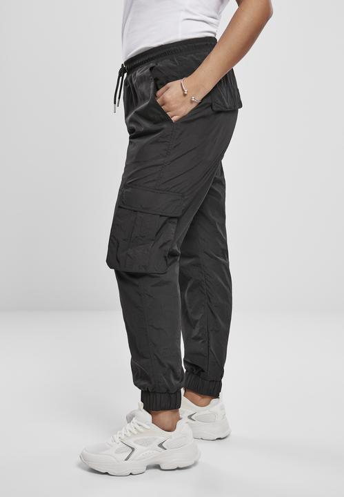 Produktbild Urban Classics Ladies High Waist Crinkle Nylon Cargo Pants (5XL)