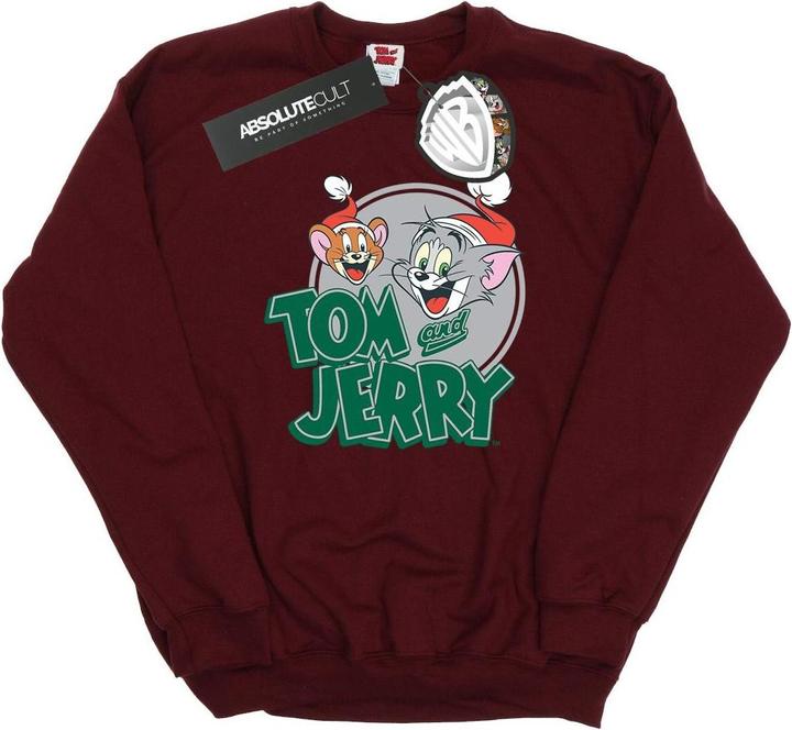 Immagine prodotto Tom & Jerry Christmas Greetings Felpa Donna (M)