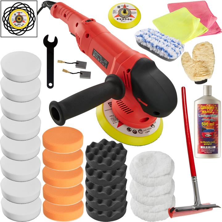 Produktbild tectake Exzenter Poliermaschine (Exzenterpolierer, 710 W)
