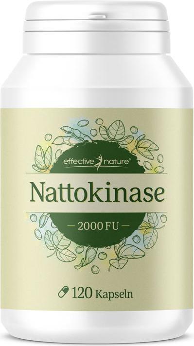 Image du produit Effective Nature Nattokinase 2000 FU (120 pièce(s), Capsules, 120 g)