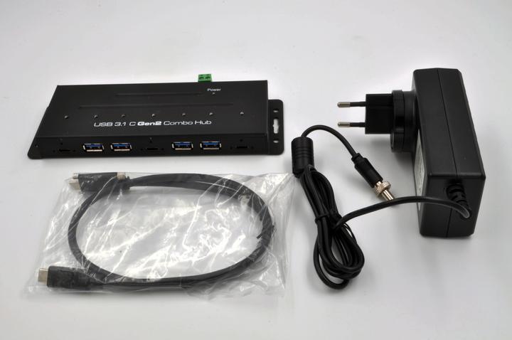 Image du produit Exsys EX-1247HMVS (USB-C, 7 Ports)