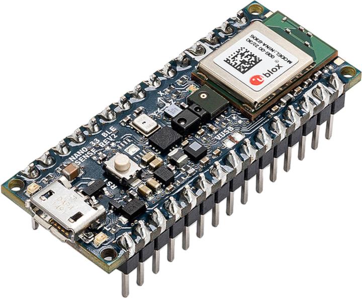 Immagine prodotto Arduino Scheda Nano BLE Sense Rev2 con intestazioni Nano ARM® Cortex®-M4