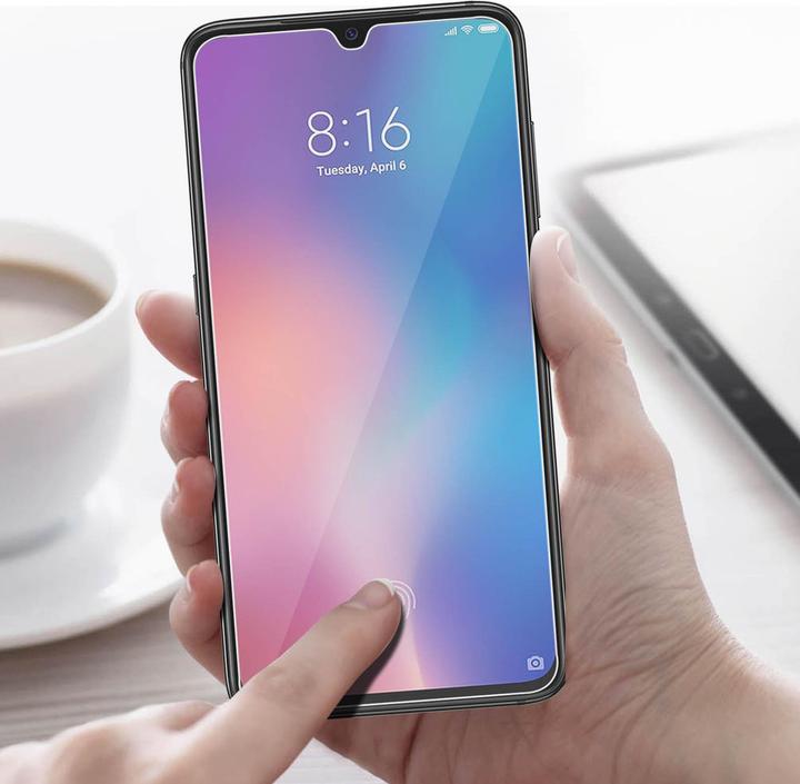 Actual product image Avizar Crystal clear film, glass screen protector (1 Piece, Mi 9)