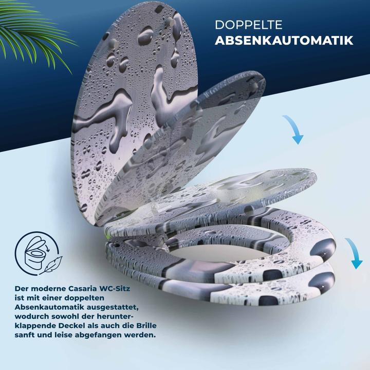 Actual product image Casaria Toilet seat