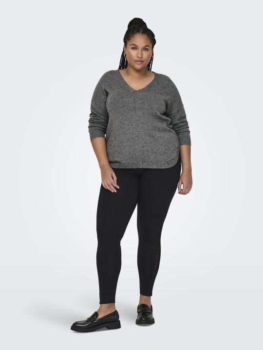 Immagine prodotto Only Maglia curvy con scollo a V Maglia a maglia Maglia a maglia (S)
