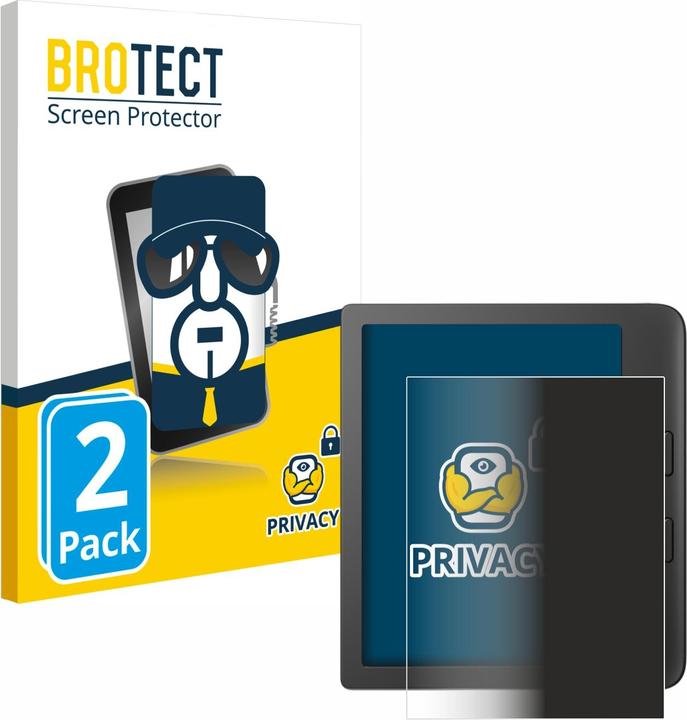Produktbild BROTECT Sichtschutzfolie Anti-Spy Privacy Folie Blaulicht-Schutz (Tolino Vision 6)