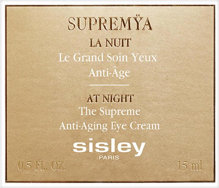 Immagine prodotto Sisley Supremÿa La Nuit Le Grand Soin Yeux Anti-Âge (Crema, 15 ml, Notte)