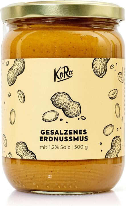 Produktbild KoRo Gesalzenes Erdnussmus (500 g)