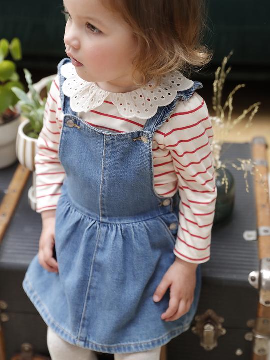 Immagine prodotto Vertbaudet Baby Jeans-Latzkleid Oeko-Tex (62)