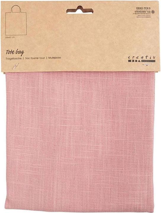 Immagine prodotto Creativ Company Borsa in tessuto rosa, 38 x 42 cm (0.59 l)