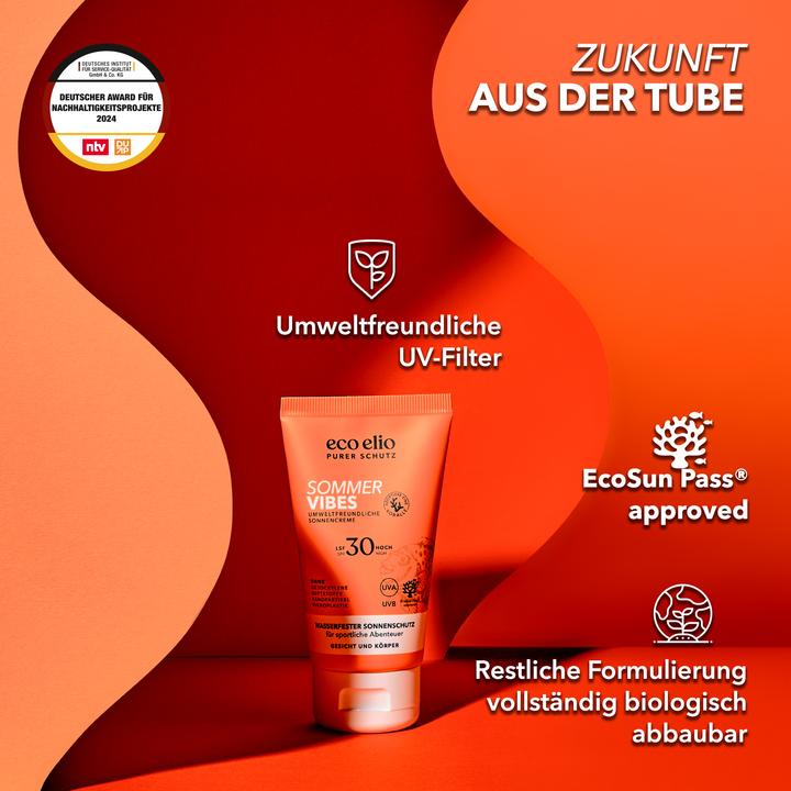 Image du produit Eco Elio Fraîcheur D'Été (Crème solaire, SPF 30, 75 ml, 101 g)