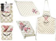 Kinvara set di grembiuli da cucina in spugna fresca