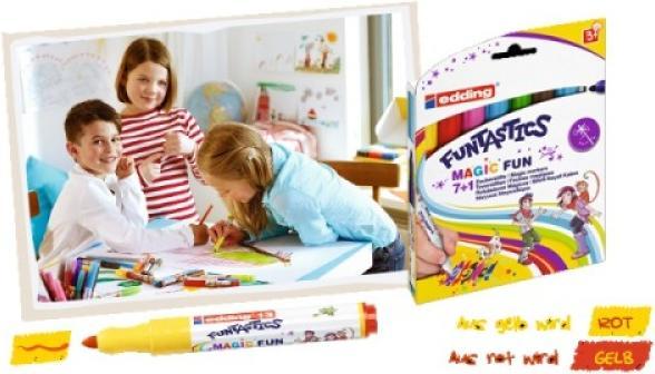 Actual product image Edding Fibre-tip pens 13 Funtastics set of 8 (Multicoloured, 8 x)