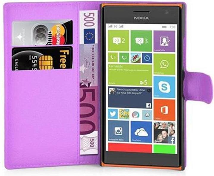 Produktbild Cadorabo Book mit Standfunktion Cover (Nokia Lumia 730)