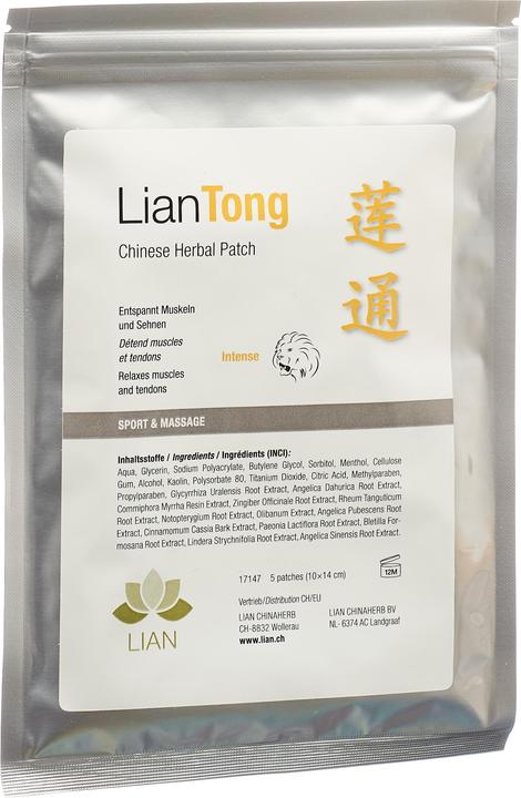 Produktbild Lian Chinese Herbal Intense Patch (5 x)