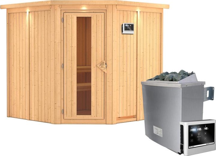 Produktbild Karibu Jarin mit Dachkranz (9 KW externe Steuerung)