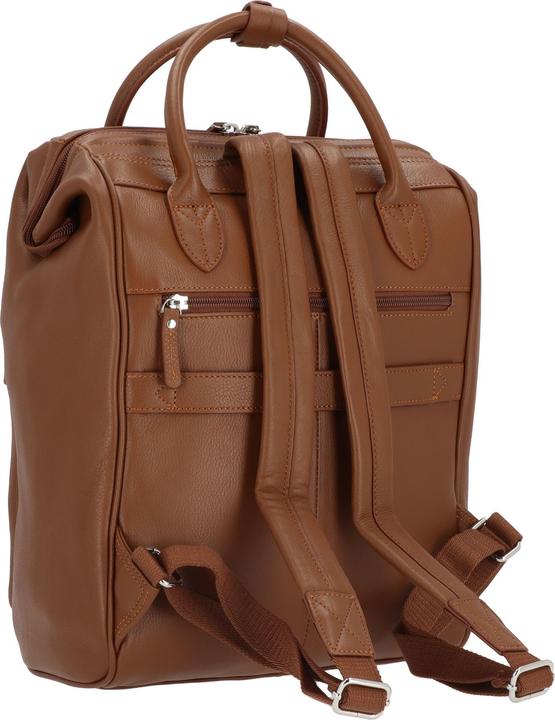 Actual product image Jump Uppsala Cuir backpack leather 34 cm laptop compartment (12 l)