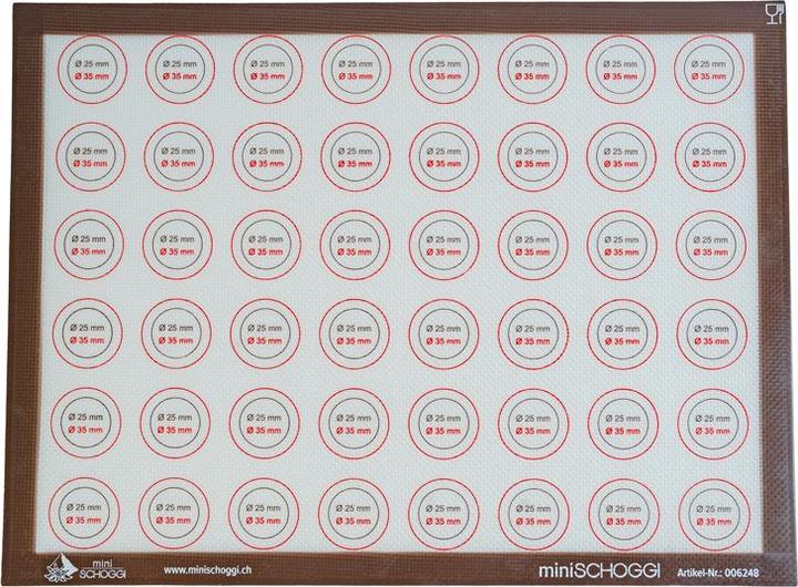 Immagine prodotto miniSchoggi Tappetino in silicone per macaron, 30 x 40 cm (copia)