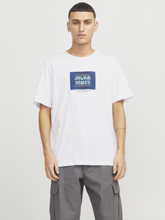 Actual product image Jack & Jones Jjhudson Tee Ss Crew Neck Ln (M)