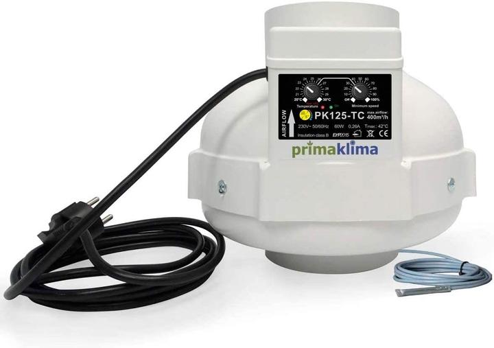 Image du produit Prima Klima Ventilateur tubulaire PK125CRTL
