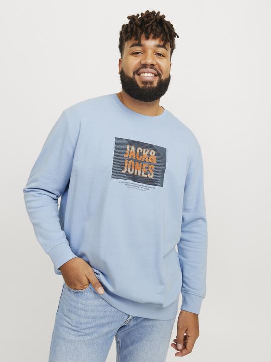 Produktbild Jack & Jones Plus Size Logo Sweatshirt Sweatshirt (7XL)