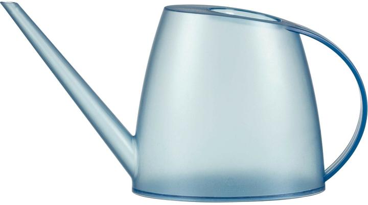 Actual product image Scheurich Lilly 16, plastic watering can/jug Colour: Clear Topaz, 31.06 cm wide, 7.706 cm deep (1.50 l)