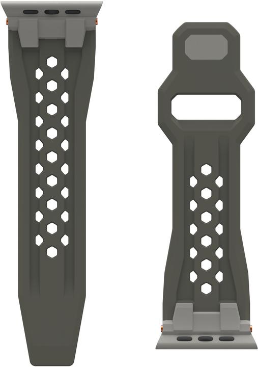 Immagine prodotto UAG Urban Armor Gear Monarch Strap| Apple Watch Ultra/42/44/45/46mm| oliva/titanio| (194158117236) (Fluoroelastomero, Gomma)
