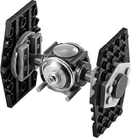 Actual product image LEGO Klocki Star Wars 30381 Imperialny myśliwiec TIE (30381, LEGO Star Wars)