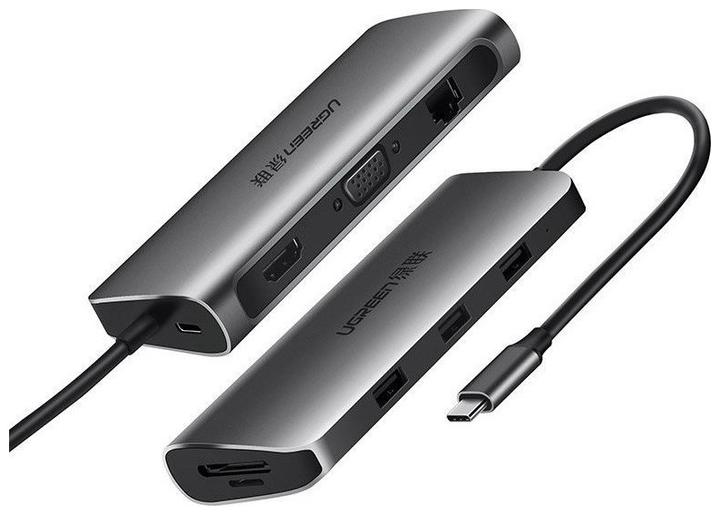 Produktbild Ugreen 9 in 1 Hub (USB-C, 9 Ports)