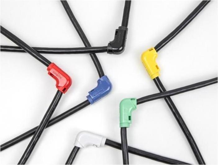 Actual product image Delock Cable clips for bending 12 pieces, assorted colours
