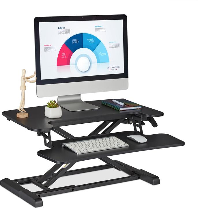 Image du produit Relaxdays Bureau assis-debout