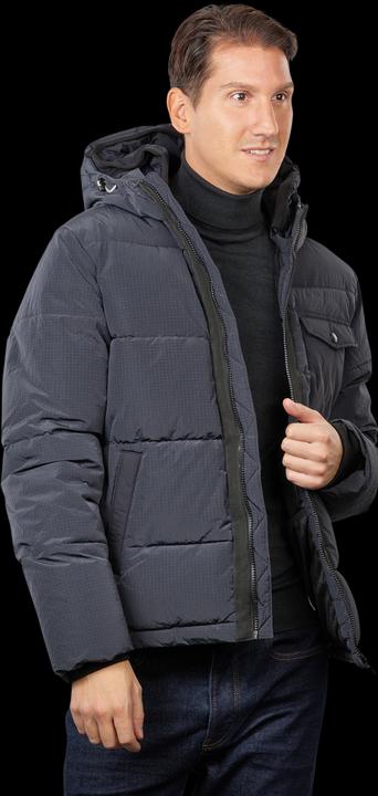 Actual product image Scotch & Soda Hooded Puffa Jacket Asphalt (M)