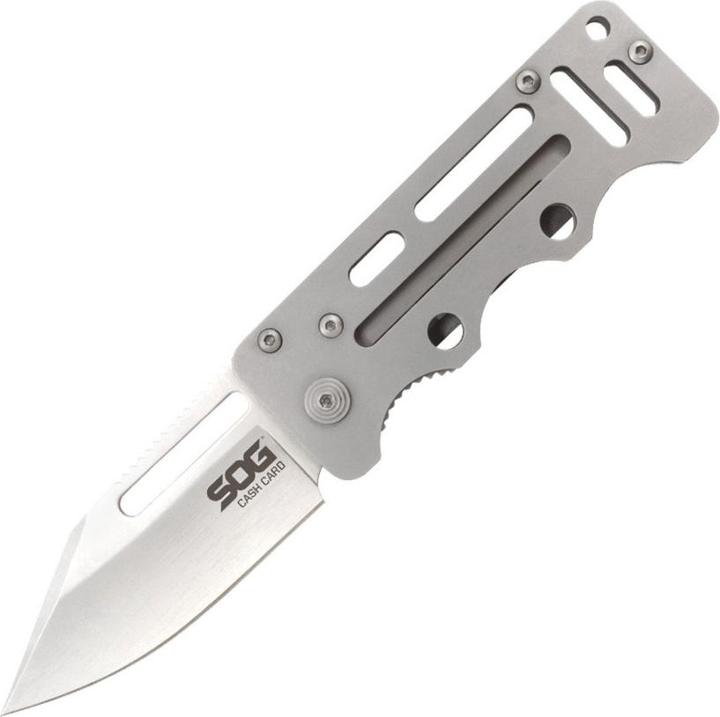 Actual product image SOG Cash Card Folding Knife (7 cm)