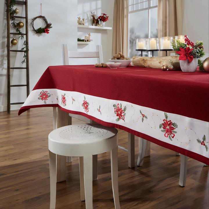 Produktbild Erwin Müller Tischdecke "Weihnachtsstern"