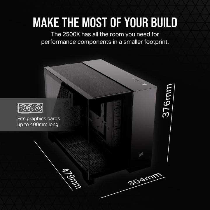 Produktbild Corsair 2500X (mATX, Mini-ITX)
