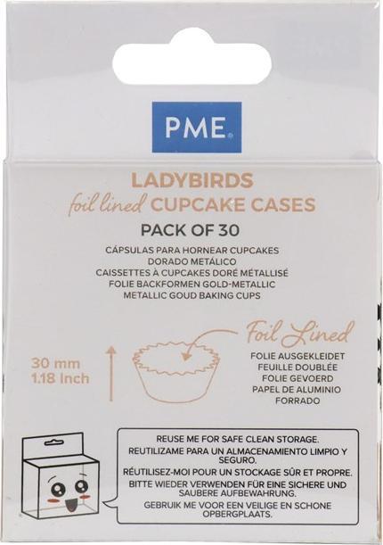 Produktbild PME Cupcake Förmchen Marienkäfer (5 cm)
