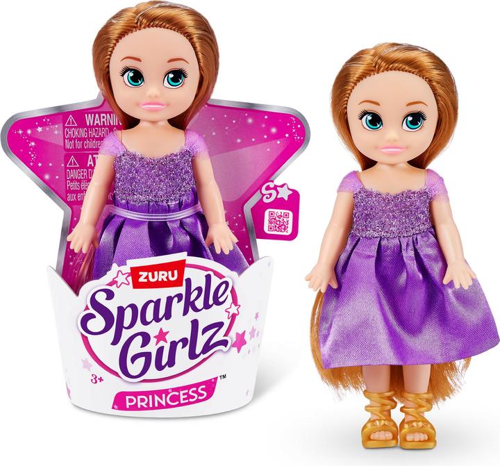 Actual product image Komelon SPARKLE GIRLZ doll Princess Cupcake, 10cm, assorted, 10015TQ3