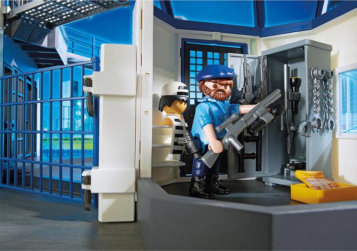 Immagine prodotto Playmobil Centro di comando della polizia internazionale con prigione (6919, Playmobil Città d'azione)