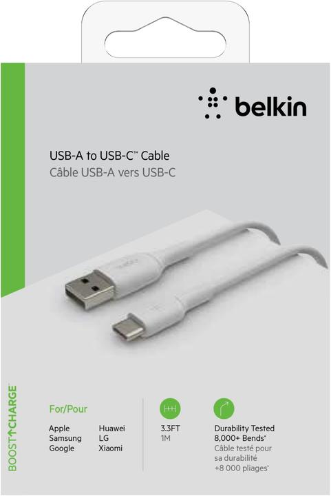 Produktbild Belkin USB A – USB C (1 m, USB 2.0)